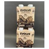 2 Pkgs of Evolve Protein Plant Based Shakes