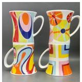 4 Churchill Fine China Coffee Cups Dine Mid