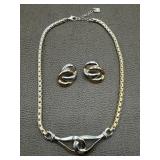 AFJ Earrings & NW Necklace