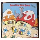 5 VTG Childrenï¿½s Vinyl Records Chipmunks, Mickey