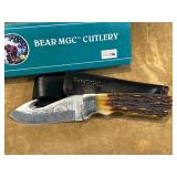 Bear MGC NAHC Gut-Hook Fixed Blade Knife w/