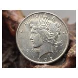 1922 Peace Silver Dollar