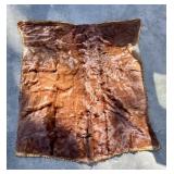 Antique Edeï¿½s Robe Tanning Horse Hide Lap Sleigh