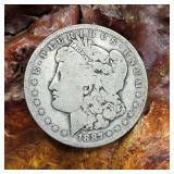 1887 O Morgan Silver Dollar