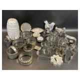 Vintage Biscuit Cutters , Molds & Modern Cookie