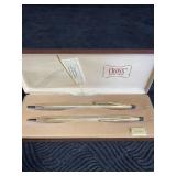 CROSS PEN & PENCIL SET 10 KT. GOLD FILLED