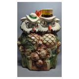 McCoy Owls "When Shadows Fall" Cookie Jar Mid