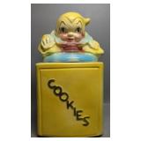 American Bisque Clown Jack In The Box Cookie Jar,