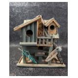 Wooden Birdhouse (Gone Fishing)