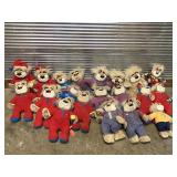 BOX LOT 20 BUBBA BEARS ALL CLOTH UNTESTED