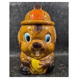 MCM Beaver Cookie Jar