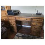 Leather Top Student / Ladies Desk