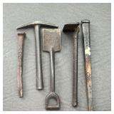 VTG Dollhouse Iron Tools