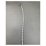 CZ Tennis Bracelet Marked 925