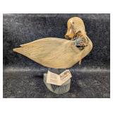 Micheal Wilson Carved Wood Decoy