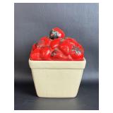 VTG House of Webster Ceramic Strawberry Container