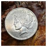 1922 D Silver Peace Dollar