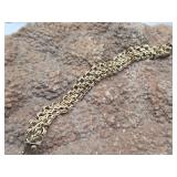 14K Gold Braid Bracelet 31.7 Grams