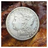 1892 O Morgan Silver Dollar