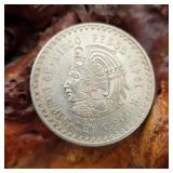 1948 Silver 5 Peso Coin