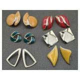 Vintage Retro Post & Clip On Earrings