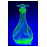 Uranium Glass Decanter