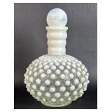 VTG Fenton Hobnail Perfume Bottle Stopper has