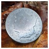 1887 O Morgan Silver Dollar (Toned)