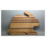 Solid Wood Rabbit / Banny / Hare Cutting Board