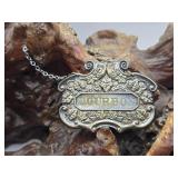 Sterling Silver "Bourbon" Badge