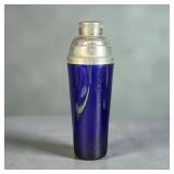 Cobalt Blue Cocktail Shaker
