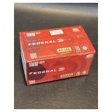 Federal 9mm Luger Ammunition , 1 Box, 100 Rounds