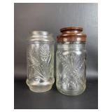 VTG Coffee Jar & Peanut Jar