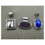 Cabochon Stone Pendants