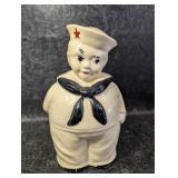 Shawnee Pottery Sailor Boy Cookie Jar Vintage
