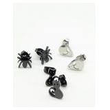 ALIENS, SPIDERS & CAT POST EARRINGS NEW