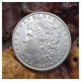 1887 Morgan Silver Dollar
