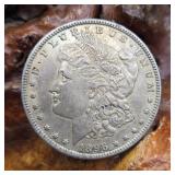 1896 Morgan Silver Dollar