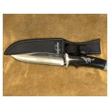Ozark Mountain Fixed Blade Knife SA67 w/ Sheath ,