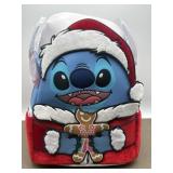 Disney Santa Stitch Loungefly Mini Backpack New