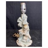 PORCELAIN CHERUB TABLE LAMP #282
