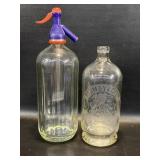 Vintage Mumby & Co Seltzer Bottle + Unmarked
