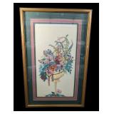 (A. Parker)Watercolor Pencil Signed