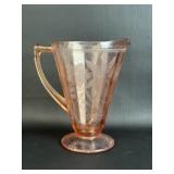 Jeanette Glass PitcherLast 2 photos show