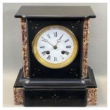 Gilbert Shelf Clock, Ebonized Wood Pat. 6/3/1879