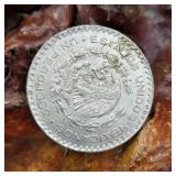 1962 Silver Peso Coin