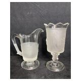 GILLINDER & SONS PIONEER WESTWARD HO CREAMER &