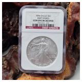 NGC 2006 Gem Uncirculated Silver Eagle