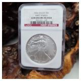 NGC 2006 Gem Uncirculated Silver Eagle