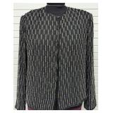 NWT Scala Sequined Jacket NOS Women